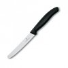 Nóż do obierania Victorinox 6.7833 - Ząbkowane ostrze, ergonomiczna rękojeść, do owoców i warzyw z miękką skórką - 11 cm
